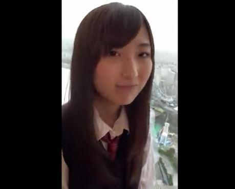 【JK援交】可愛い顔して大きなビラビラくぱあスマホ撮影！真面目な10代の制服女子高生をホテルに連れ込んでエッチな撮影会！
