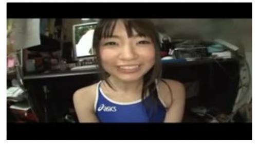 競泳水着で体のラインがくっきり！つぼみちゃんのオナニーやフェラご奉仕動画w