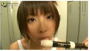 ロリ顔小倉ゆずのEカップ巨乳でヌイてもらうｗフェラも大人顔負けの快感っぷり