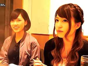 【素人ナンパ】「私そんなに軽くないよ～♪」相席居酒屋美人な仲良し二人組をナンパして部屋に連れ込んだ結果ｗ