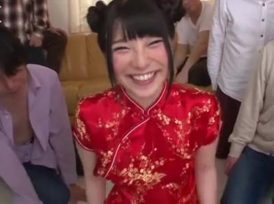 （上原亜衣）名付けてザーメン酔拳☆上原亜衣が酒を飲み干し大暴走☆手コキ・フェラ・SEX…酔いどれ赤ら顔にぶっかけまくる☆