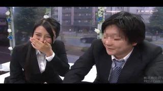 ナンパをされた塾講師の若妻と上司がММ号内で不倫セックス!