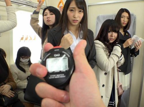 ■時間停止■時間を操れるストップウォッチを手に入れた僕は、女性専用車両でヤリたい放題!