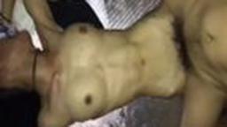 【個人撮影】腹筋ボディギャルが自分の締まりの良さに連続イキして痙攣が止まらない