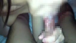 【風俗】馴染みの熟女デリ嬢のねっちょりフェラをちょっと強引に撮影