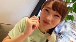 【個人撮影】恋人代行サービスから来た童顔Eカップ20歳と生チン本番