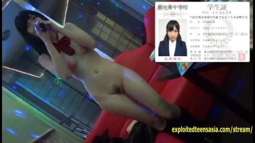 JCのオナニー観賞！？そして裸で公共の場を利用する暴挙！？［月本れいな］