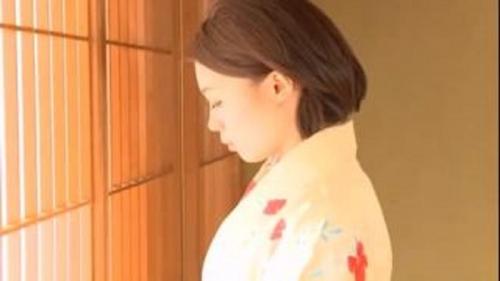 ≪ヘンリー塚本≫着物熟女が茶室でディルドオナ