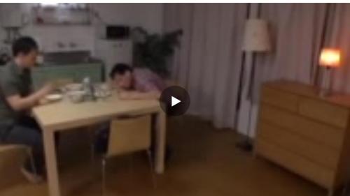 SEXする気もないのに奥さんに火をつけた身勝手な上司に代わってなんとか肉棒とすり替え即ハメ