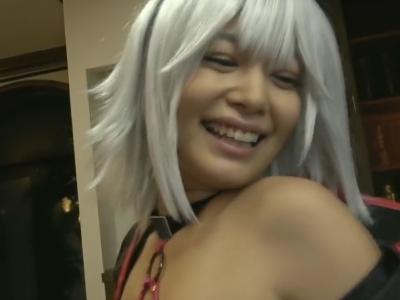 <膣内射精>FGO・オルタ　淫語攻めで腰を振りまくる素人ヒロイン♡<中出し>