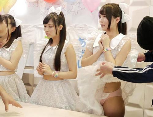 【時間よ止まれ】美少女アイドルたちの時間を超能力で操るオッサンが悪戯！！