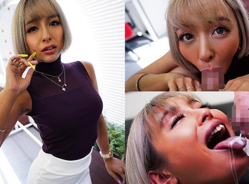 ＜蘭華＞黒ギャルお姉さんが職場でムンムン淫乱オーラ全開で痴女責め！