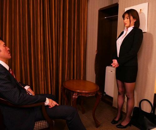 【鷲尾めい】大嫌いなセクハラ上司に出張中に犯される屈辱の一夜