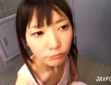 地味子なのに超淫乱ｗ「、いいおっぱいっすね！」チンコ挿入＆ゴム無し生中出し【膣内射精】