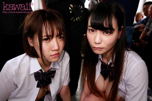 ■痴漢■「助けて//」逃げ場のない痴漢車両でウルトラ美少女たちが辱められる！！！