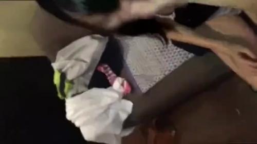 ヤバイやつ!!閲覧注意レベルな援交動画が流出!!素人のJCっぽいロリ少女がホテルでハメ撮りセックス!!