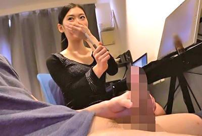 AVのモザイク処理の仕事してるお姉さんに媚薬飲ませて中出し！！