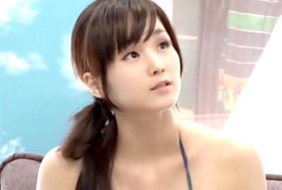 【マジックミラー号】キュートな水着のお姉さんが母性全開で童貞筆おろし！