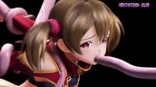 可愛い妹系キャラ触手に凌辱される。