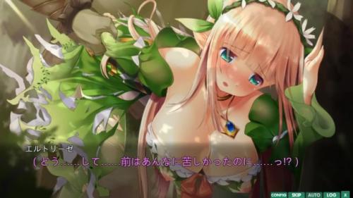 エルフの姫騎士。オークに凌辱され性快楽に堕ちる。