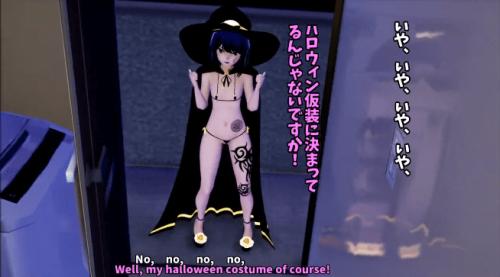 ハロウィンに現れた激エロ魔女っ娘。菓子か悪戯（性的）を要求してきたらどうする？
