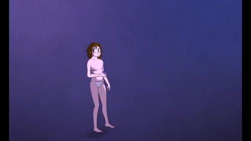 【リョナ】謎の薬を飲んだ女性が大きく膨れ上がり紫色の液体を撒き散らす。
