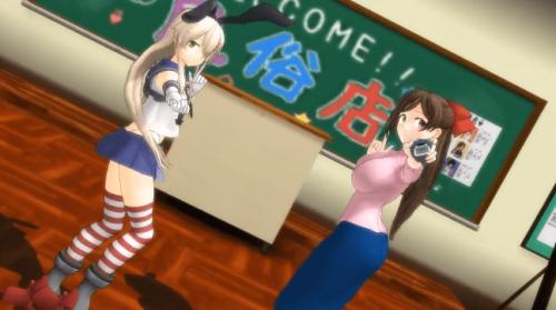 【HMV・MMD】艦これ、ふたなり