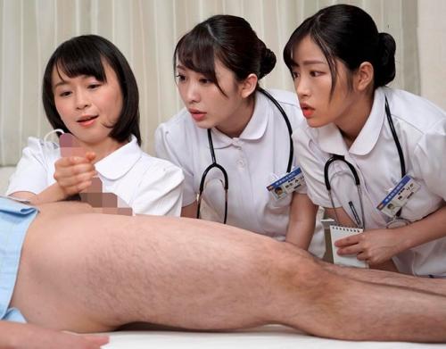 看護師が献身的な性交看護を行う『手コキクリニック』選抜された看護師4名による業務的エキスパート中出し性交処置