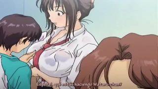 デカパイ女教師に恋しちゃった男子学生