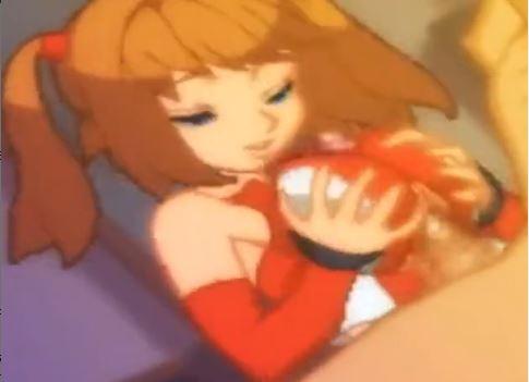 ツインテール少女がパイズリ