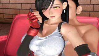 ティファ媚薬でエッチ