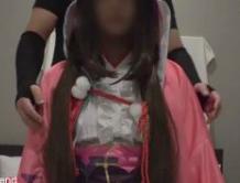 《コスプレJK》顔出しNGの女子●生がコスプレ姿で円光をする動画が流出♡