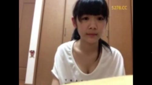 童顔ロリのくせに乳がデカすぎる！ネットで削除されまくっている美少女の流出動画！