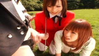 【衝撃映像】イっていいのよ♡乗馬好きのお嬢様がギャル友人に逆レイプOK性奴隷ペットをご紹介www