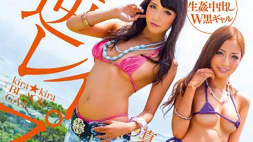 【友田彩也香×真野ゆりあ】お兄さんウチらとエッチしよ♡SSS級スレンダー肉食系ギャルズの青姦3P逆レイプ！