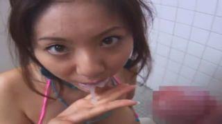 【麻美ゆま】好奇心旺盛なヤリマン美女♪男子トイレに潜入し都合のいいM男を逆に犯しちゃうHカップお姉さん