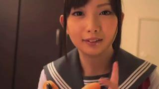 【芹沢つむぎ】私が犯してあげる♪疑似チンポ装着した女子高生にケツマンコ強姦されるM男サラリーマン！
