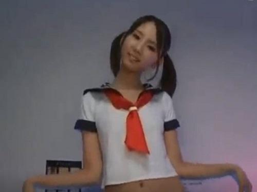《神田るみ》頭弱そうなエロカワな女の子が女子校生に扮してチンポしゃぶしゃぶwww