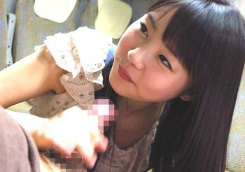 つぼみの凄テクを10分我慢できるとご褒美に生中出しSEXできるよ