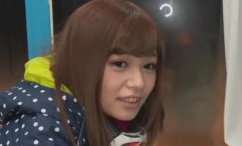 マジックミラー号　ウェアーを脱がせば超美巨乳娘！勢い余って中出し