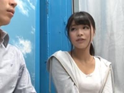 【外見える!?&素人ナンパ】男子禁制の家に住む女子大生がチンポに発情して欲求爆発！興奮注意なR18動画