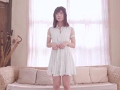 【朝比奈ななせ&美乳】初めてのAV撮影で恥ずかしさと緊張が残る19歳娘！センズリ向きのR18映像