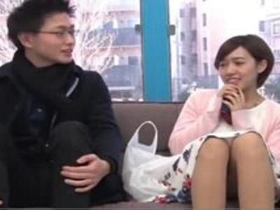 【マジックミラー&早漏】可愛いOLが早漏男性の特訓に付き合ってあげて続けざまに膣内射精された！いやらしいエッチな映像