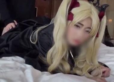 【素人投稿】アニコス/FGO コスプレ美少女とラブホでハメ撮り着衣セックス！ パイパンなキツマンに思わず中出しｗ