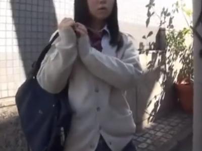 『中に出していいよ♡』可愛い女子高生と円光生ハメSEX