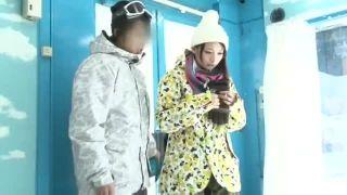 【マジックミラー号】絶好調真冬の美人妻他人棒に乗ってｗ