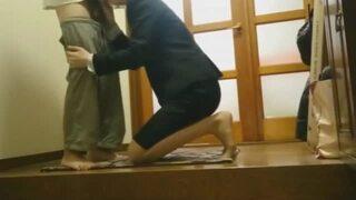 【隠し撮り】お客様のおチンチンをお口ご奉仕するOLの枕営業事情を隠し撮りに成功！