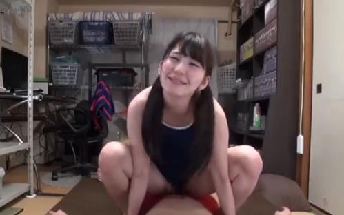 【小谷みのり】激カワ美乳スク水美少女のご奉仕フェラチオや愛情騎乗位でパンパン逝くっ！！