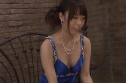 【川菜美鈴】ドレス美人のスレンダー美乳な身体を堪能しゴージャスご奉仕にバキバキにさせられたのでガン突絶頂プレゼント