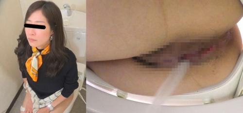 トイレに響き渡るくらいの放尿音